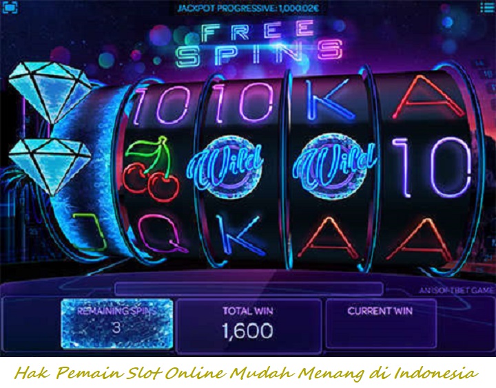 Hak Pemain Slot Online Mudah Menang di Indonesia