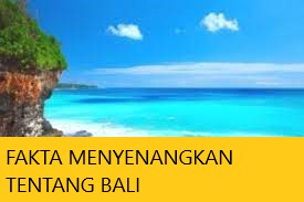 FAKTA MENYENANGKAN TENTANG BALI